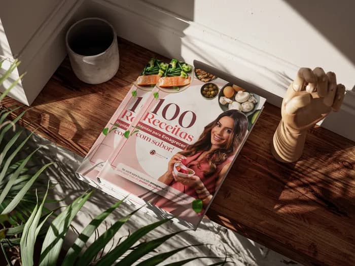E-book 100 Receitas para emagrecer com sabor